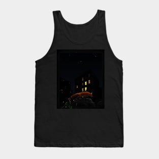 City Fox at Night Tank Top